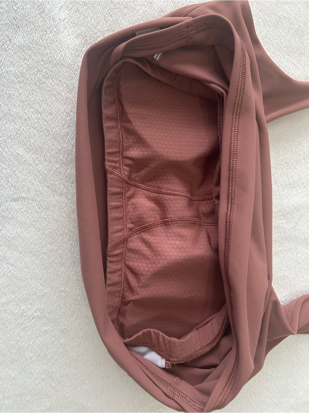 Vuori Dusty Rose Padded daily tank top/camisole size medium - Picture 5 of 5